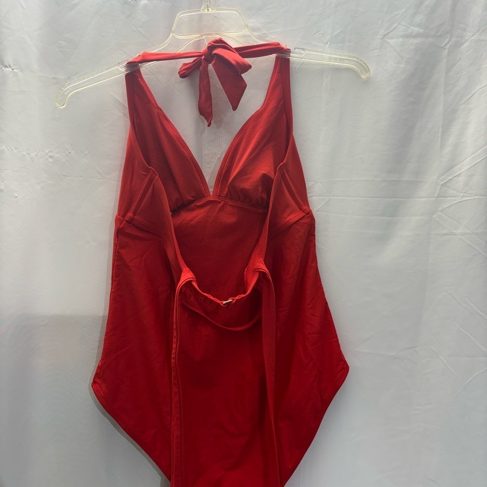 Shade & Shore Vibrant Red Swimwear - Picture 5 of 9